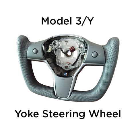 Model 3/Y Yoke Steering Wheel - EVOffer