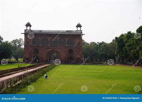 Architecture of Red Fort in New Delhi, India Stock Photo - Image of door, considered: 256401642