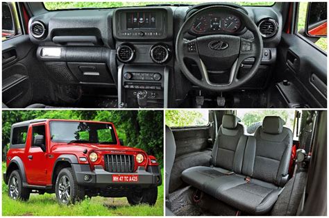 New Mahindra Thar interior details explained | Autocar India