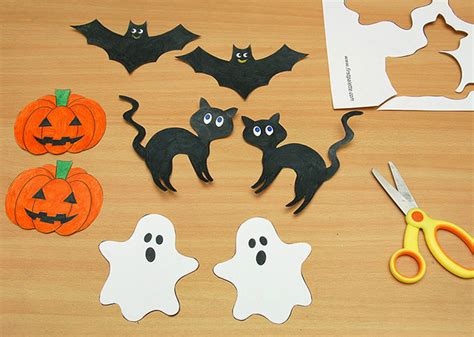 Imprimibles Halloween: +30 Recortables Infantiles Gratis 2024