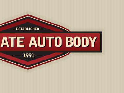 Auto Body Shop Logo by Jim McKendree - Dribbble