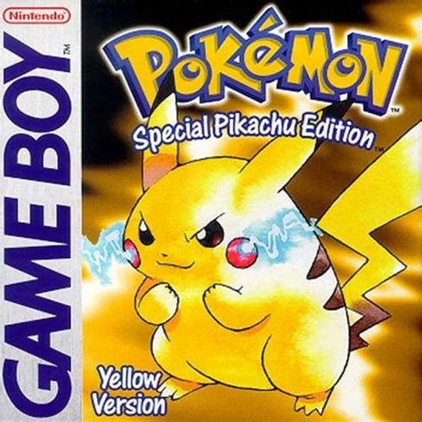 Game: Pokémon Yellow Version: Special Pikachu Edition [Game Boy, 1998, Nintendo] - OC ReMix