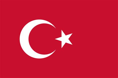 Türkiye (Turkey) flag color codes