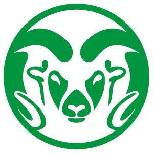 Colorado State Rams logo vector image