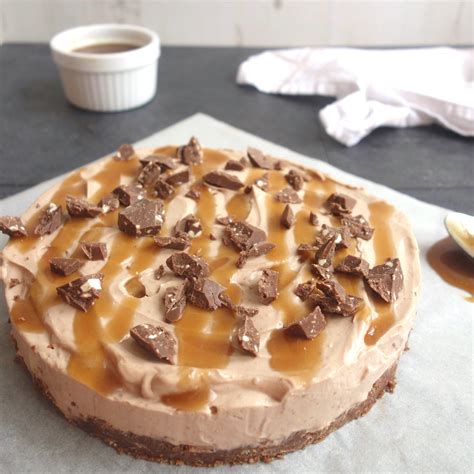 Toblerone Salted Caramel Cheesecake