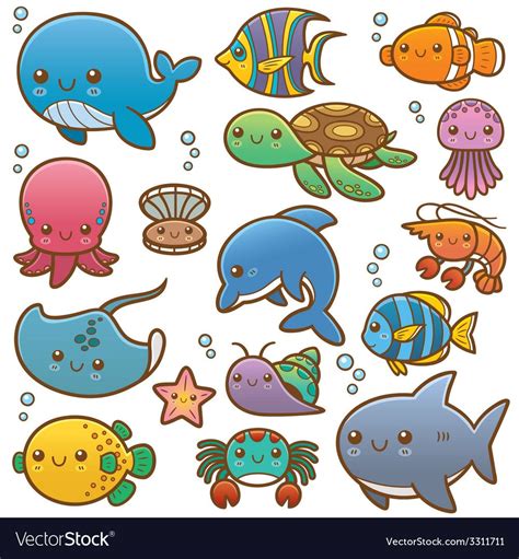 Sea Animals Clipart Images