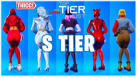 Thicc Fortnite Skins Tier List - Ultimate Ranking [2023] - TopTierList