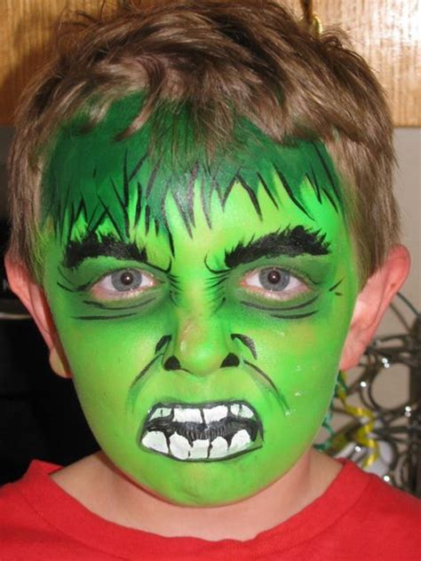 Hulk Face Paint