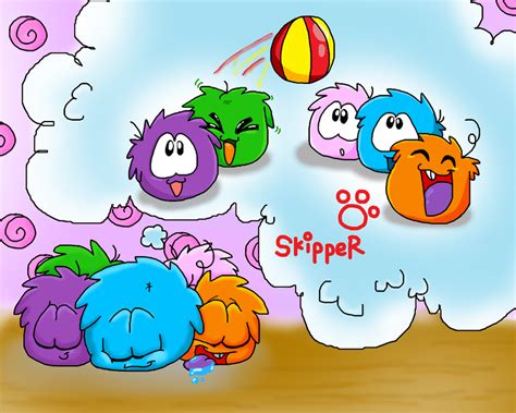 Puffles from Club Penguin :3 by DoddleFur on DeviantArt