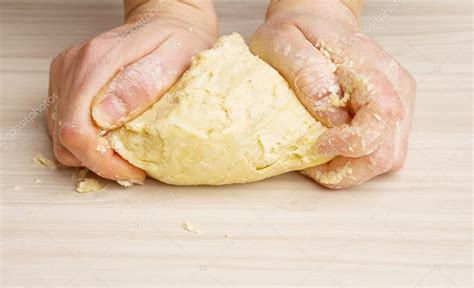 Kneading dough — Stock Photo © vladi5909 #19223749