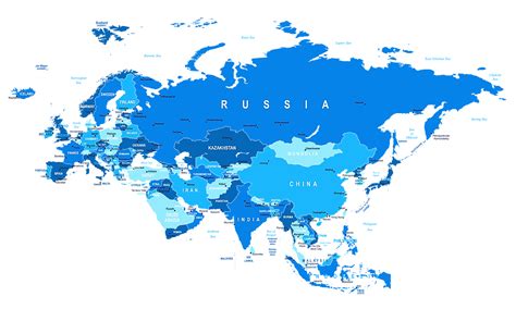 Is Russia In Europe Or Asia? - WorldAtlas