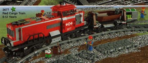 My Favourite: LEGO 3677 Red Cargo Train