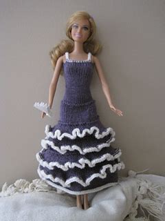 Ravelry: #1110 Flamenco Dress pattern by stickatillbarbie.se