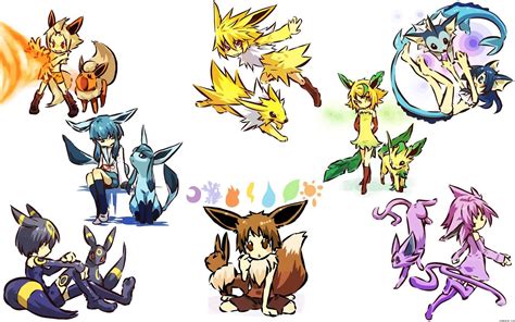 Eevee Evolutions Human Wallpapers - Top Free Eevee Evolutions Human ...