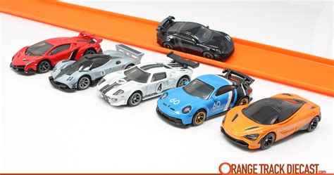 The Return of the Hot Wheels SPEED MACHINES in 2023 Car Culture Mix 1 – ORANGE TRACK DIECAST