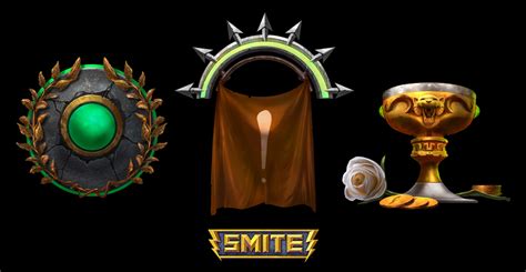 SMITE Icons and achievements on Behance