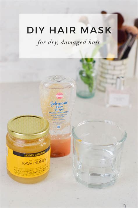 DIY Hair Mask for Dry, Damaged Hair