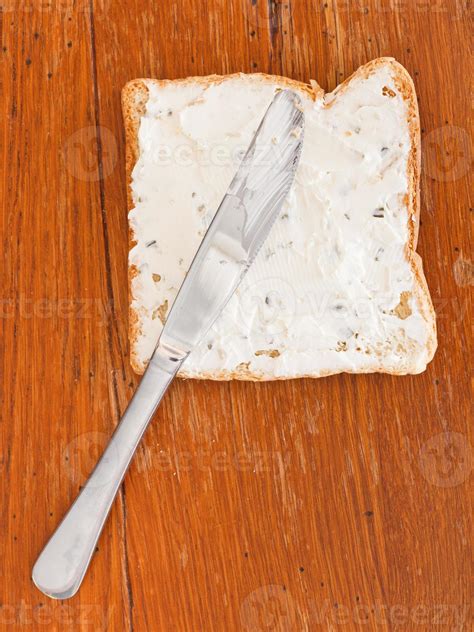 sandwich from toast and soft cheese with herbs 11682173 Stock Photo at ...