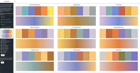 Evolve new colour palettes in R with evoPalette - Dan Oehm | Gradient ...