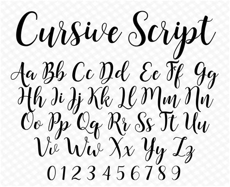 Wedding Font Cursive Font Ttf Svg Samantha Cursive Font for | Etsy UK