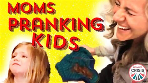 BEST KID PRANKS BY THEIR PARENTS - Easy Pranks - MomLife Crisis #momlifecrisis - YouTube