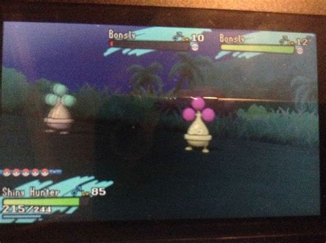 [7] Shiny Bonsly in a small SOS chain of 113! : ShinyPokemon