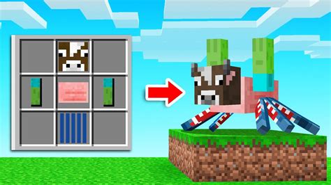 We Crafted CUSTOM MOBS In Minecraft! - YouTube