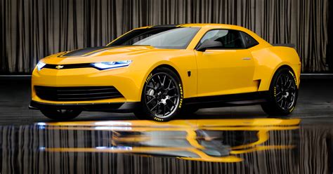 Bumblebee Using Striking New Camaro Concept In Transformers 4