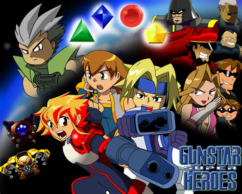 Gunstar Super Heroes by thewax70 on Newgrounds