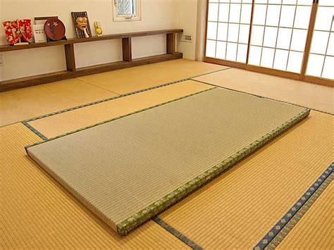 Handcrafted in Japan, these tatami floor mats exude warmth, softness, and will add a scent of ...