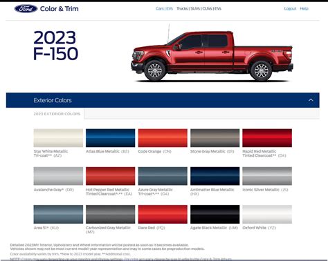 2023 F-150 New Colors Revealed: Area 51, Avalanche Gray, Azure Gray, Code Orange | F150gen14 ...