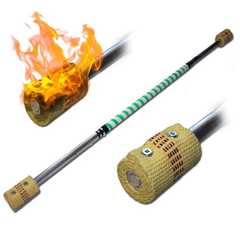 Fire Staff - Single Burner / 65mm Wicks - Flames 'N Games