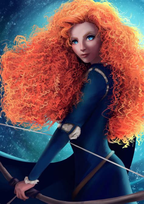 Brave Merida Fanart by DearFellowArtist on DeviantArt