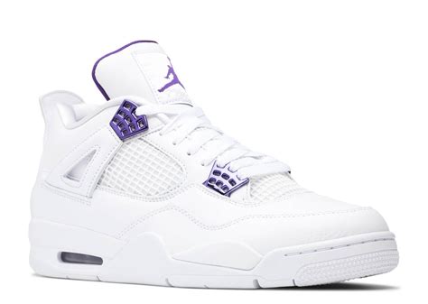 JORDAN 4 RETRO METALLIC PURPLE - CT8527-115 - Walmart.com