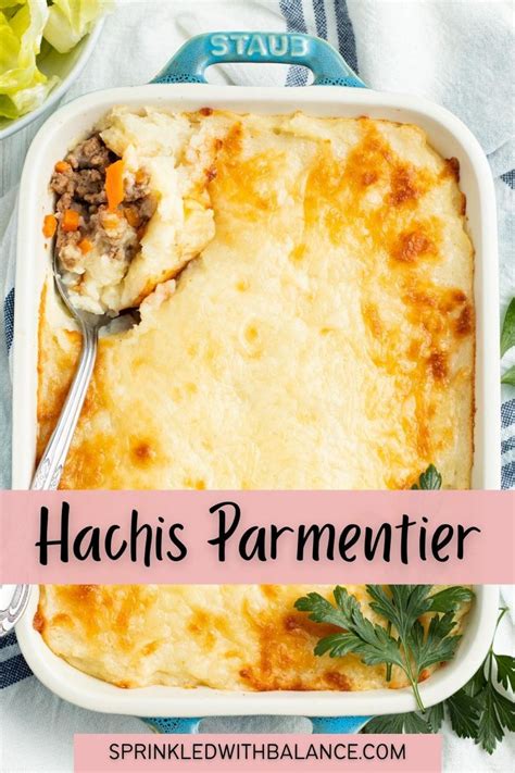 Hachis Parmentier, pronounced "Ahh-She Par-Mont-Yeah" is a French classic dish made with ground ...