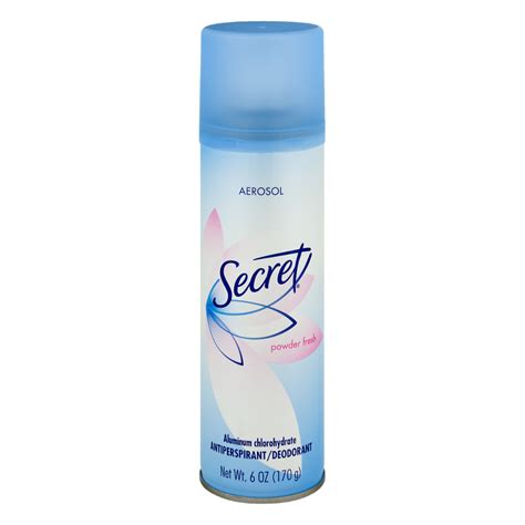 Secret Deodorant Anti-Perspirant Powder Fresh Spray 6oz Can | Garden Grocer