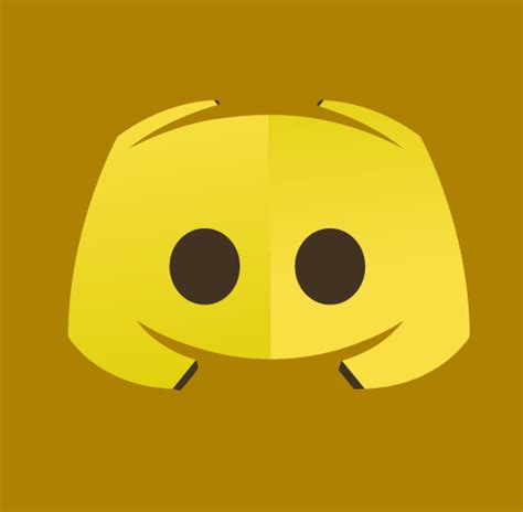 Yellow Discord Icon #333437 - Free Icons Library