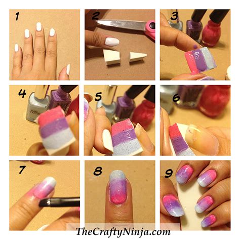 Ombre Nail Tutorial With Sponge#*^