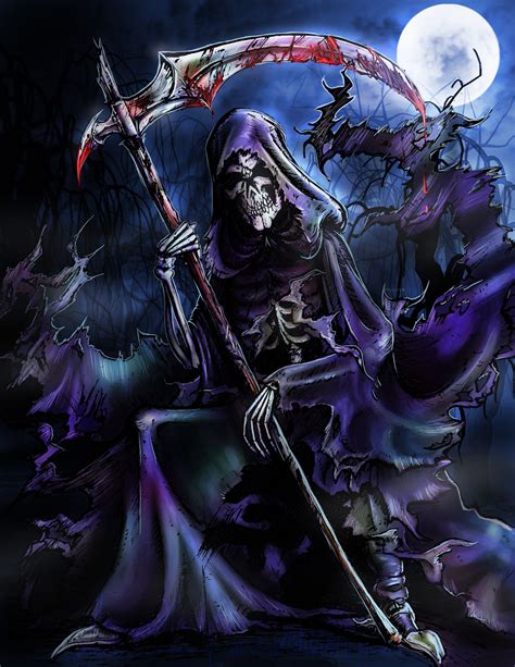 The Grim Reaper by HalloweenBloodyQueen on deviantART | Grim reaper pictures, Grim reaper images ...