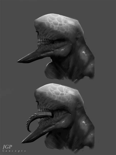 ArtStation - Monster / Alien Creature Concept Art