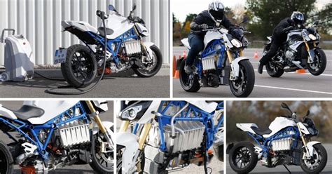 BMW E-Power Roadster Electric Motorcycle Prototype Revealed - Maxabout News