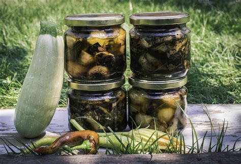 Canned vegetables featuring canned, vegetables, and food | Nature Stock Photos ~ Creative Market