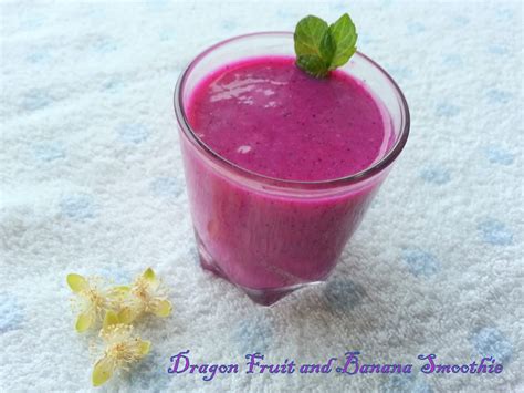 Annapurna: Dragon Fruit and Banana Smoothie / Tropical Treats