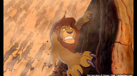 The Lion king - death of mufasa History image - YouTube