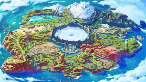 Pokémon Scarlet and Violet - Map of the Paldea region, POIs, and new features - Pro Game Guides