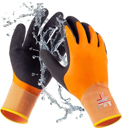 Amazon.com: SAFEAT General Waterproof Work Gloves for Men and Women ...