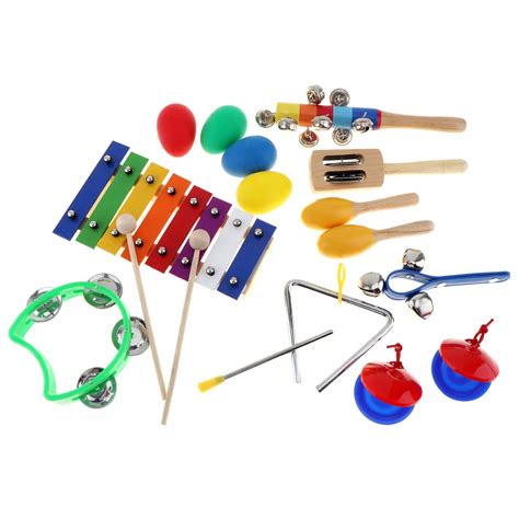 Aliexpress.com : Buy 17pcs/set Musical Instruments 8 Tone Xylophone Set ...