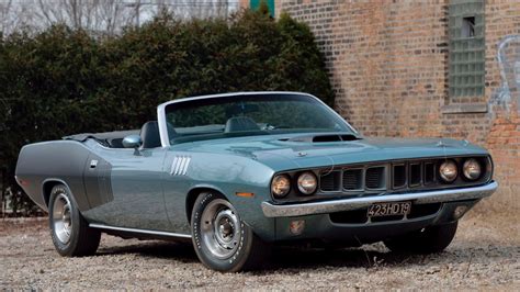 1971 Hemi 'Cuda Convertible heads to auction