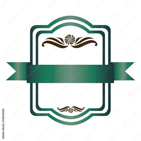 green square emblem icon, vector illustraction design image Stock Vector | Adobe Stock