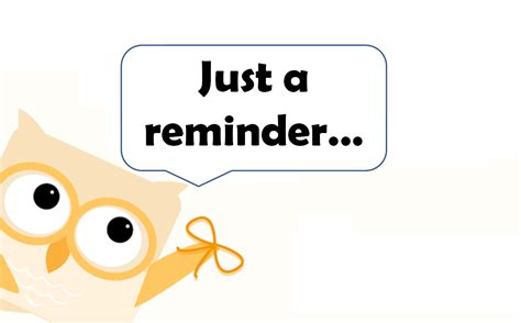 Reminder Picture - ClipArt Best